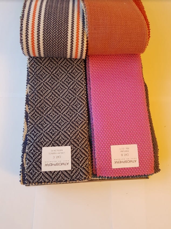 Przykład materiałów z wzornika tkanin 1