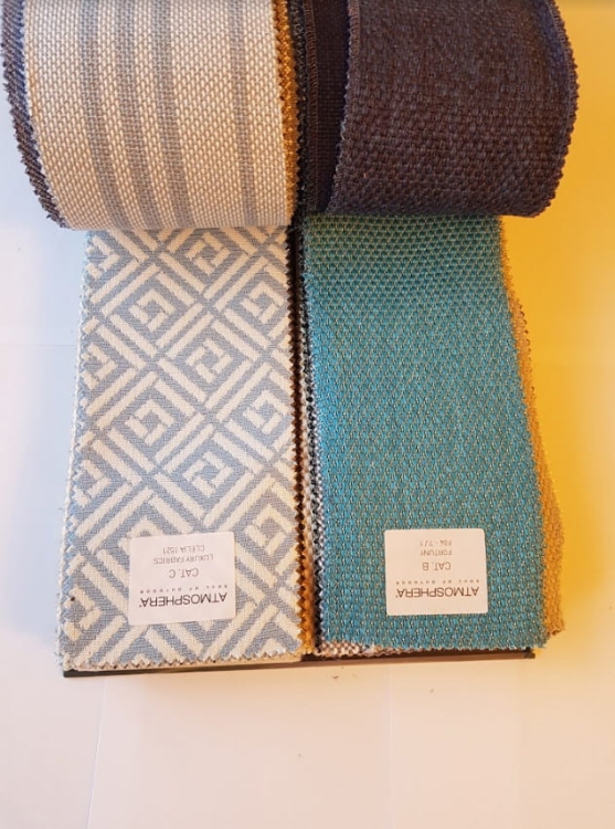 Przykład materiałów z wzornika tkanin 1