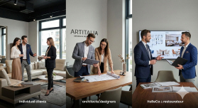 Włoskie ekskluzywne meble dla klientów indywidualnych, architektów i projektantów, dla B2B